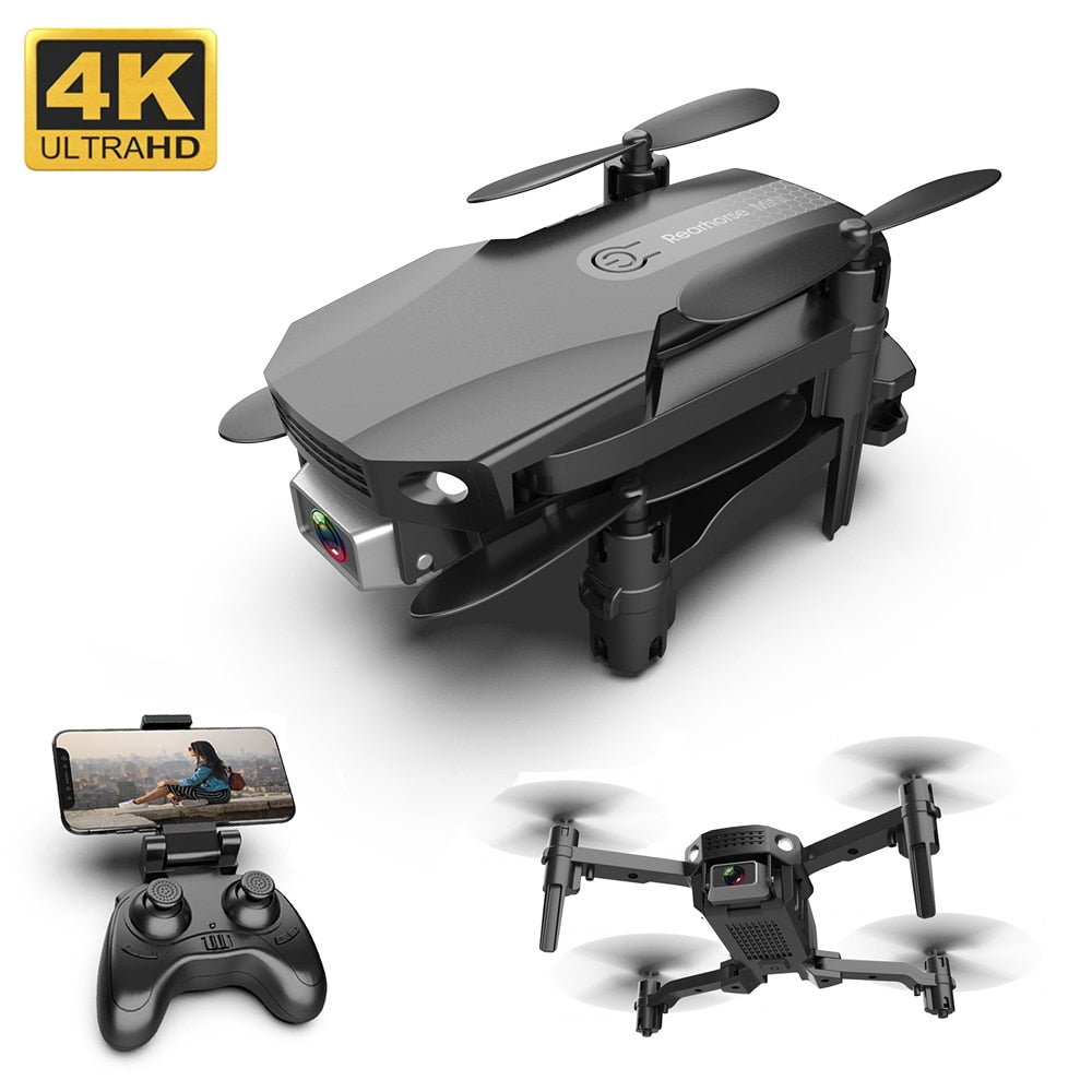 PEGI L6 Mini Drone 4K HD Dual Camera WIFI FPV Quadcopter Professional RC Drones Pocket Foldable Dron Boys GIFT for Children