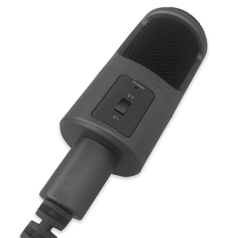USB Microphone With Holder For Computer Condenser Recording For Laptop Windows Cardioid Studio Recording Micro YouTube Karaoke