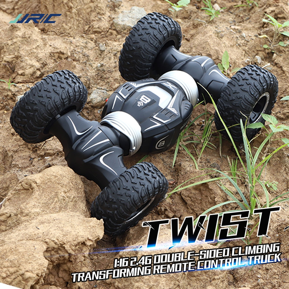 Hipac JJRC Q70 RC Car Off Road Buggy Radio Control 2.4GHz 4WD High Speed Climbing RC Car for Children Toys Twist- Desert Drift