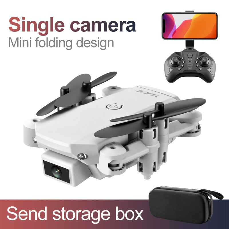 MINI 2.4G WIFI FPV 720PHD mini folding drone aerial photography 720P ultra-long endurance remote control airplane children's F4*