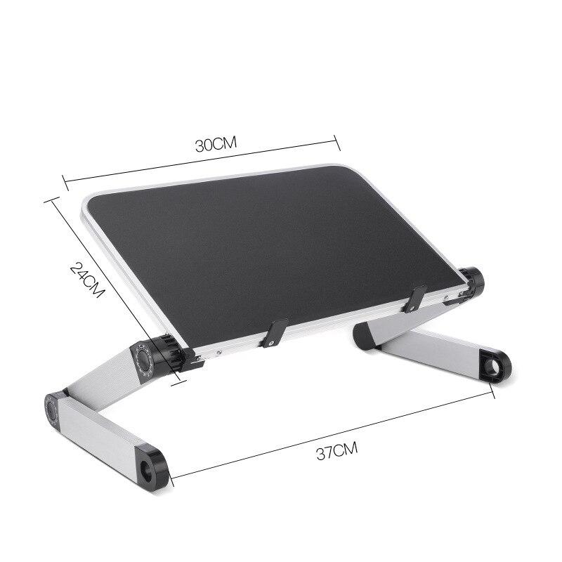Portable Laptop Table Adjustable Notebook Stand Desk for Office Bed Folding Desk Adjust 360 Degree Laptop Computer Stand Holder