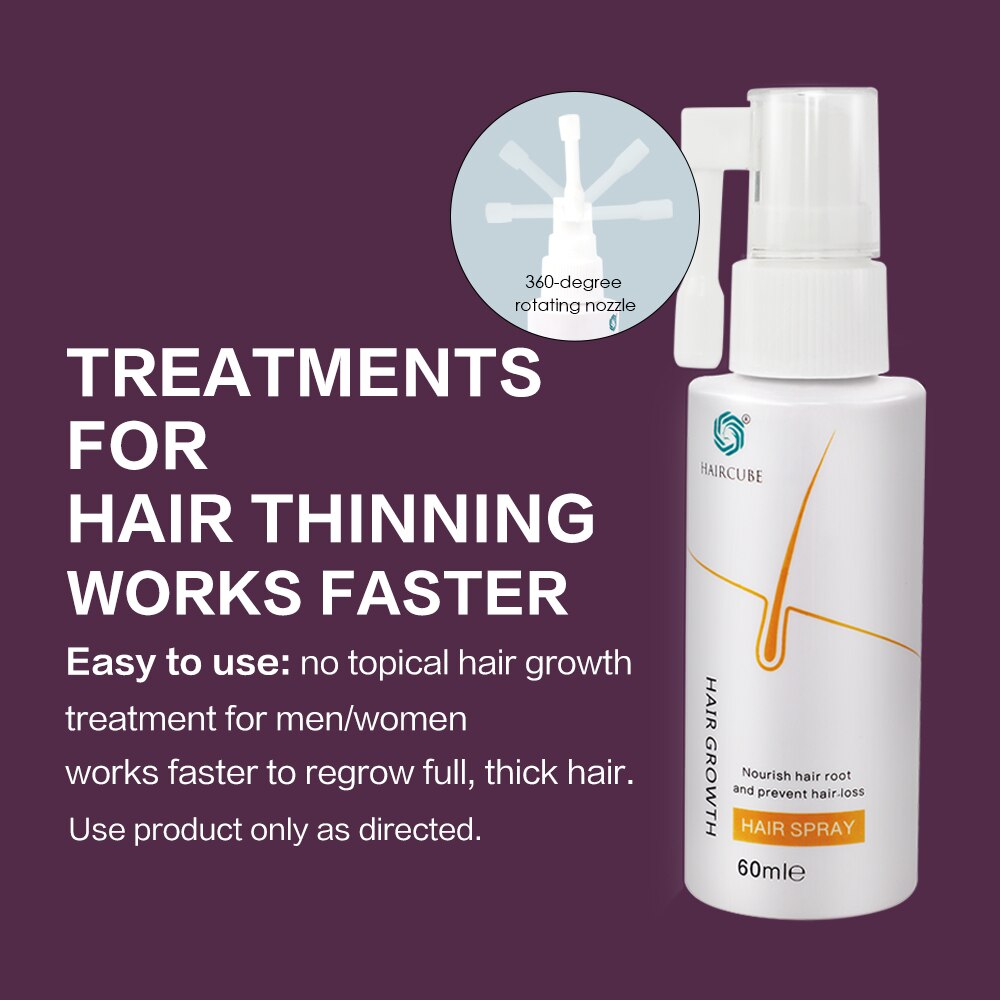 HAIRCUBE Fast Hair Growth Essence Oil Anti Hair Loss Treatment Help for hair Growth Hair Care Products for Men Women Hair Tonic