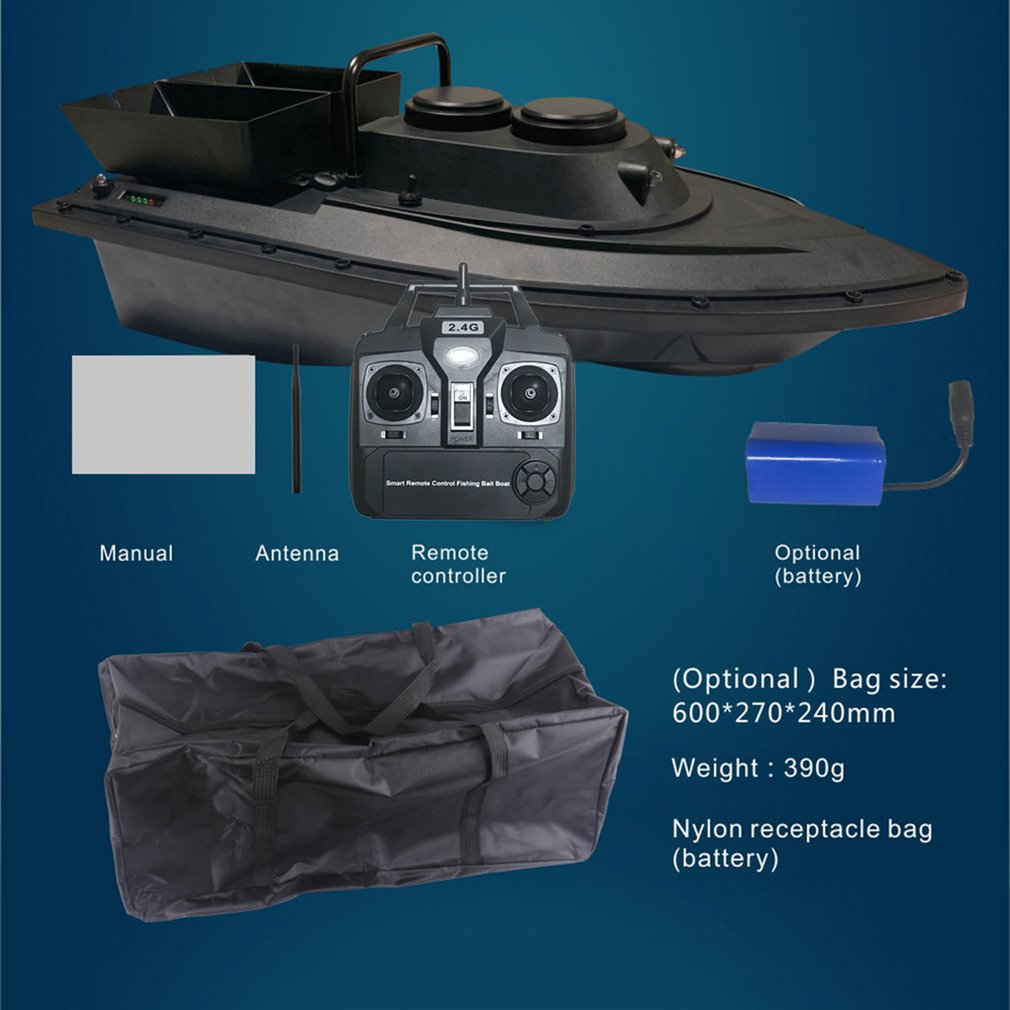 D11 Smart RC Bait Boat Toys Dual Motor Fish Finder Ship Boat Remote Control 500m Fishing Boats Speedboat Fishing Tool Model Toy