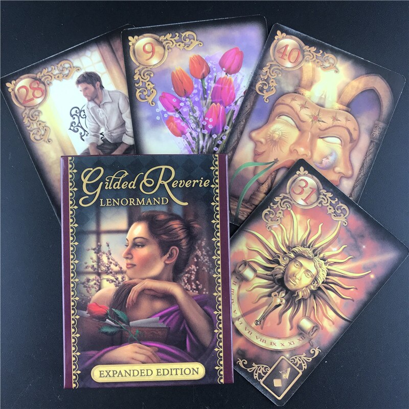 Super Attractor Tarot Card Deck Full English Guidebook Read Fate Family Party Board Game Oracle Playing Cards