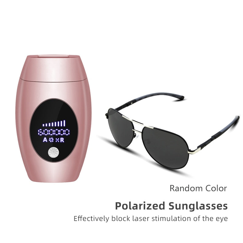 Ipl Hair Removal 600000 Flash Professional Ipl Hair Removal Home Use Epilator LCD Pulsed Light Mini Portable Laser Hair Removal