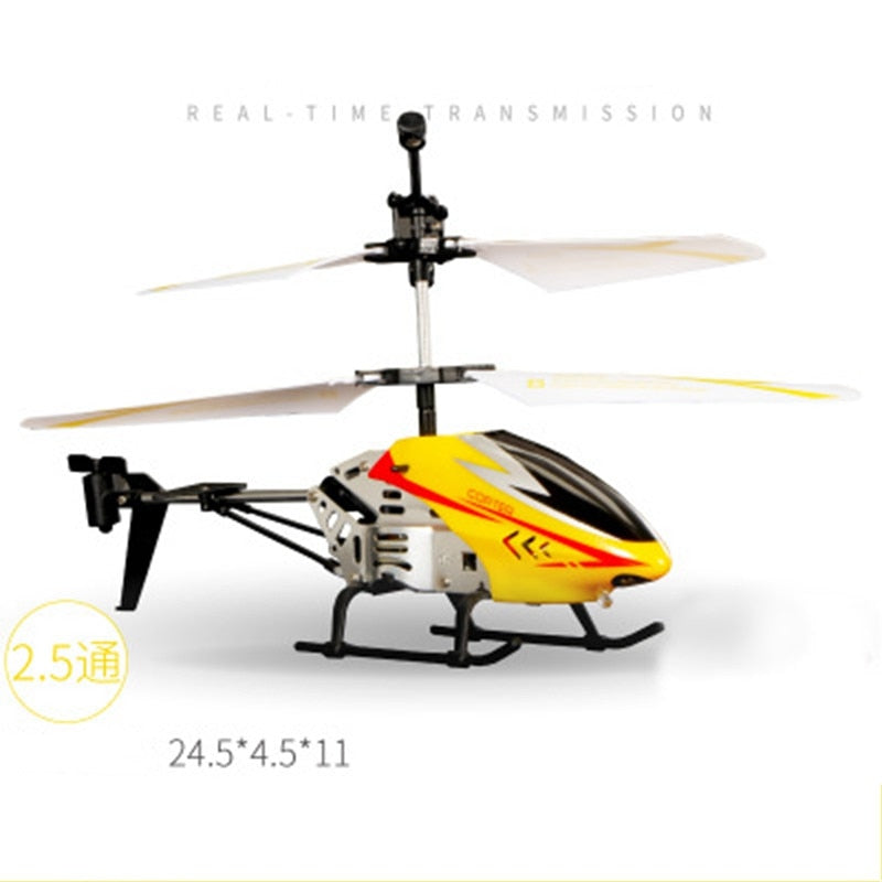 RC Helicopter 2.5 CH 2 Channel Mini RC Drone With Gyro Crash Resistant RC Toys For Boy Kids RC Hlicopter
