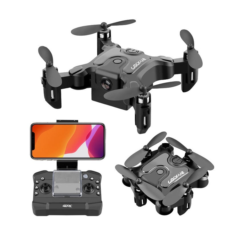 Mini RC Drone 4K HD Camera Professional Dron Remote Control Drone Helicopters Quadcopter Foldable Handy Drone Toys for Kids