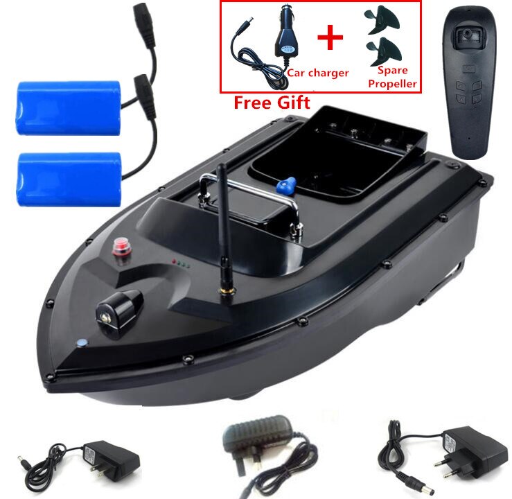 180Mins 500m RC Distacne Auto RC Remote Control Fishing Bait Boat Speedboat Fish Finder Ship Boat With EU charger US/UK Charger