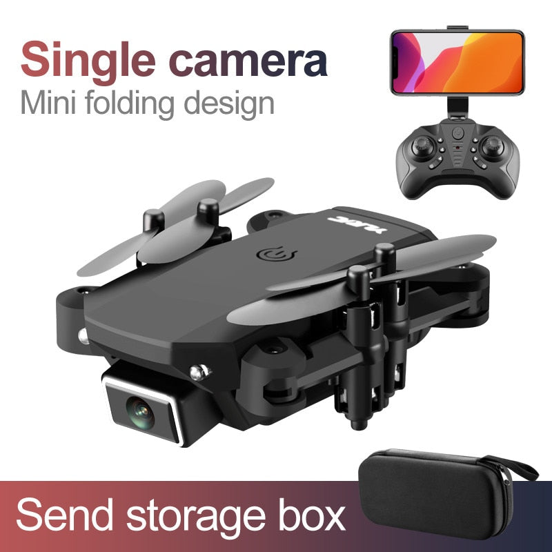 MINI 2.4G WIFI FPV 720PHD mini folding drone aerial photography 720P ultra-long endurance remote control airplane children's F4*