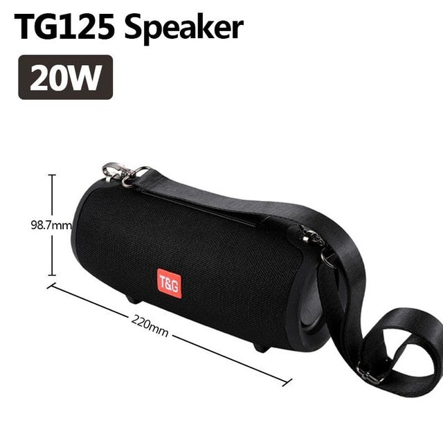 TG118 High Power 40W Bluetooth Speaker Waterproof Portable Column For PC Computer Speakers Subwoofer Boom box Music Center Radio