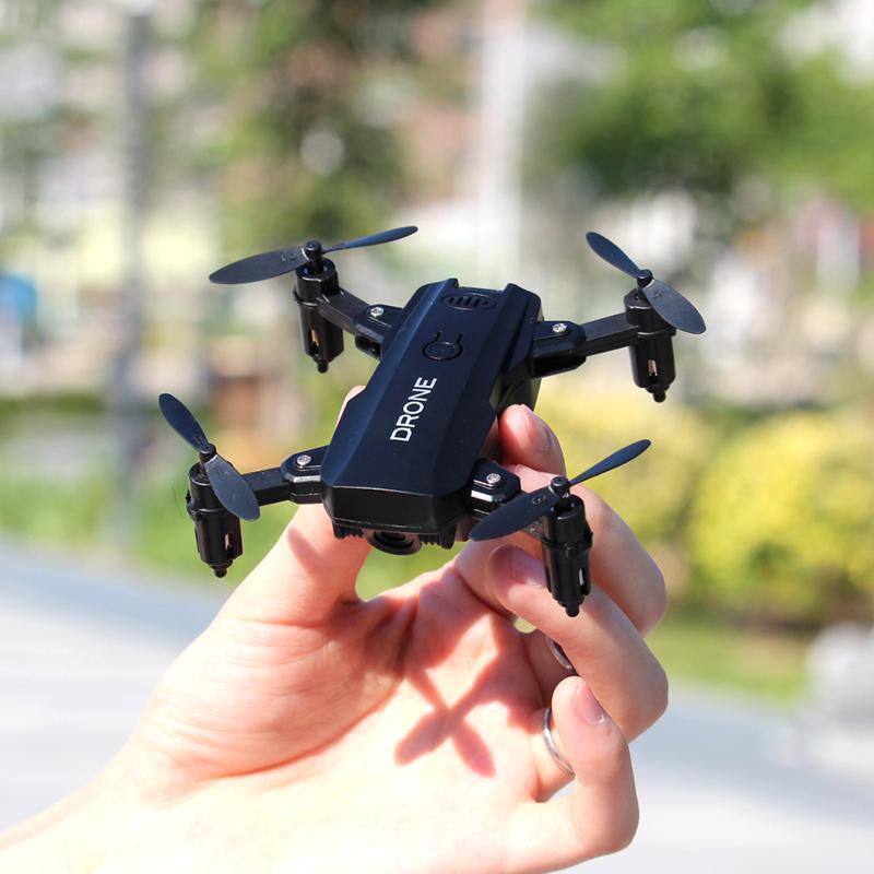 S107 Foldable Mini Drone RC 4K FPV HD Camera Wifi FPV Dron Selfie RC Helicopter Juguetes Toys for Boys Girls Kids