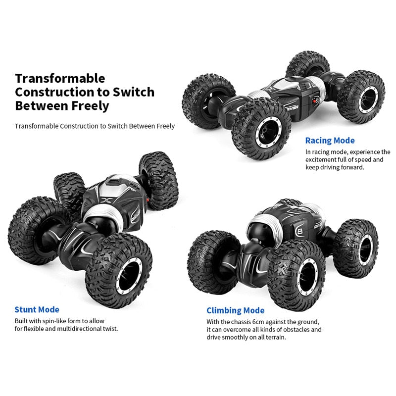 Hipac JJRC Q70 RC Car Off Road Buggy Radio Control 2.4GHz 4WD High Speed Climbing RC Car for Children Toys Twist- Desert Drift