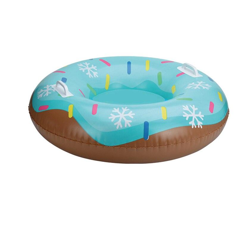 Durable Skiing Sleds Pad Board Kids Children Adult Skiing Boards Sled Inflatable Snow Tubes Tire Snowboard Outdoor Sports Sled