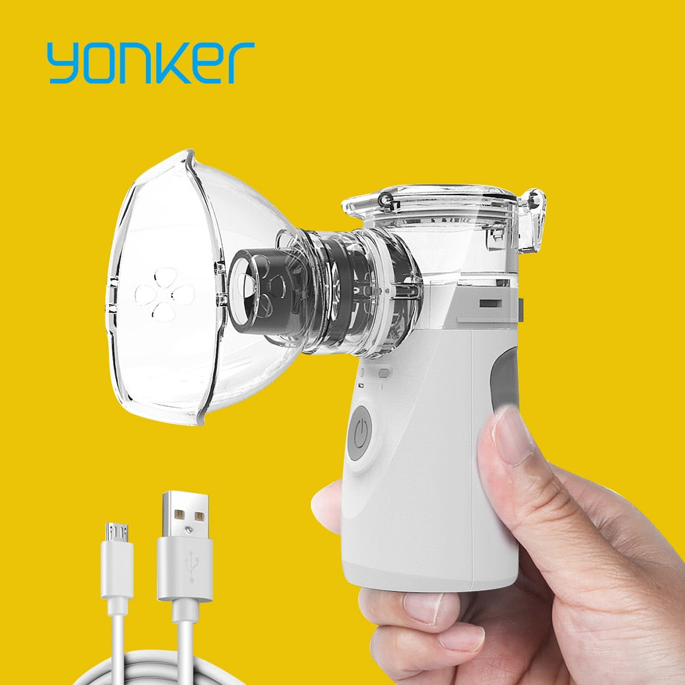 Yonker Medical Newest Nebulizer Handheld Asthma Inhaler Atomizer for children health care usb mini Portable Nebulizer