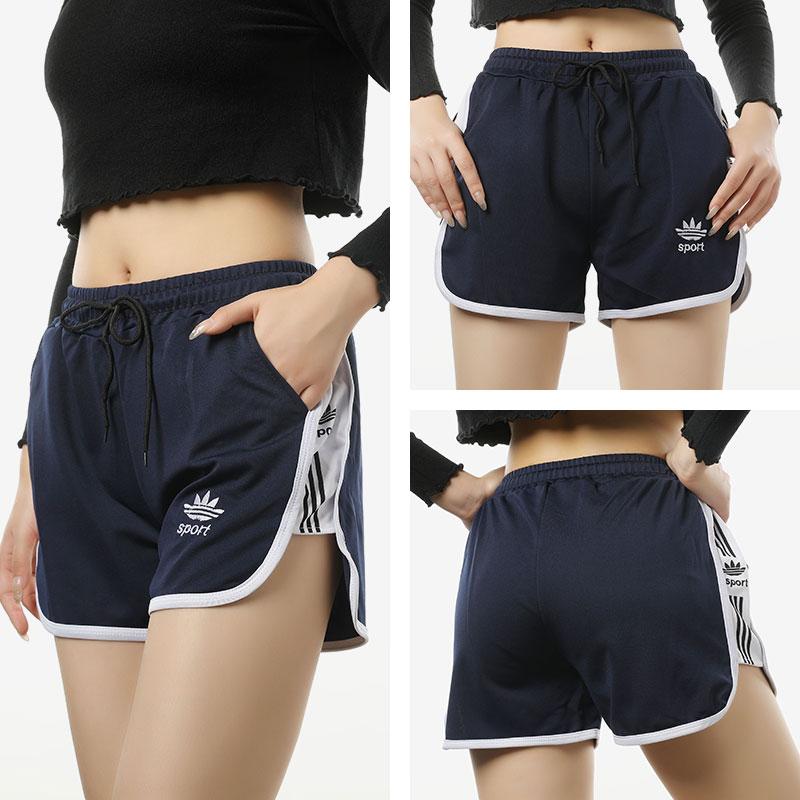 New Summer Sports Short Women Gym Shorts High Waist Summer Casual Elastic Waist Beach Women Short Pants