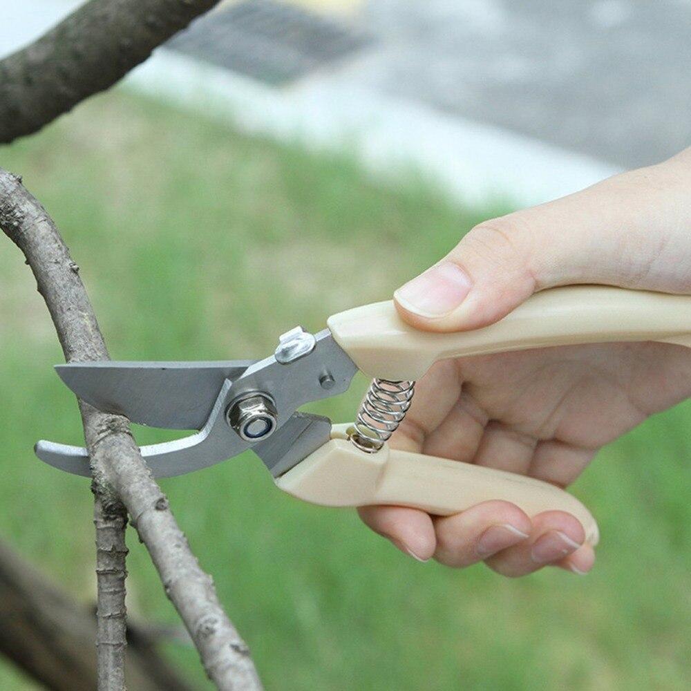Stainless Steel Garden Scissors Grafting Tool Fruit Tree Pruning Shears Bonsai Pruners Garden Shears Gardening Secateurs Scissor