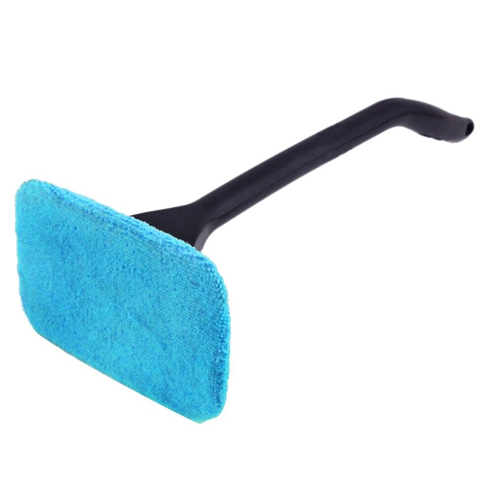 Car Windshield Cleaner Brush Wiper Telescopic Handle Auto Window Glass Washer Soft Towel Brush Anti Skid Car Care Cleaning Tools