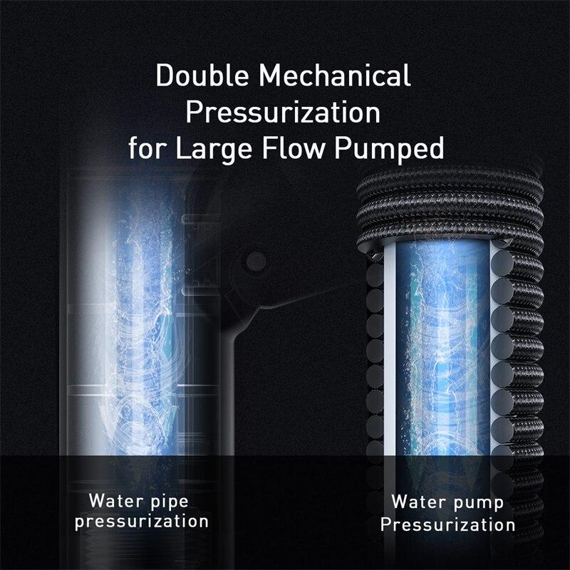 Baseus Car Washer Gun High Pressure Hose Cleaner Cars Foam Wash Spray Guns For Auto Garden Shower Cleaning Washing Tools