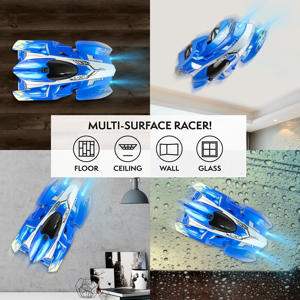 Wall Climbing Car 2 Modes Trick Racing Remote Control Car Stunt RC Car Wltoys Anti Gravity toys for Children Drop Ship