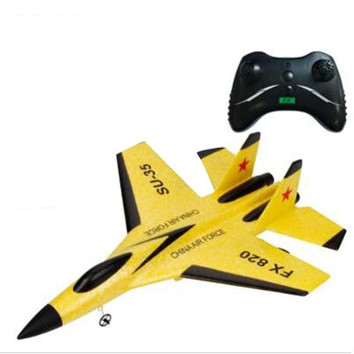 2.4G Glider Plane Hand Throwing foam drone SU35 RC airplane model Fixed wing toy aviones a control remoto juguete toys for boys