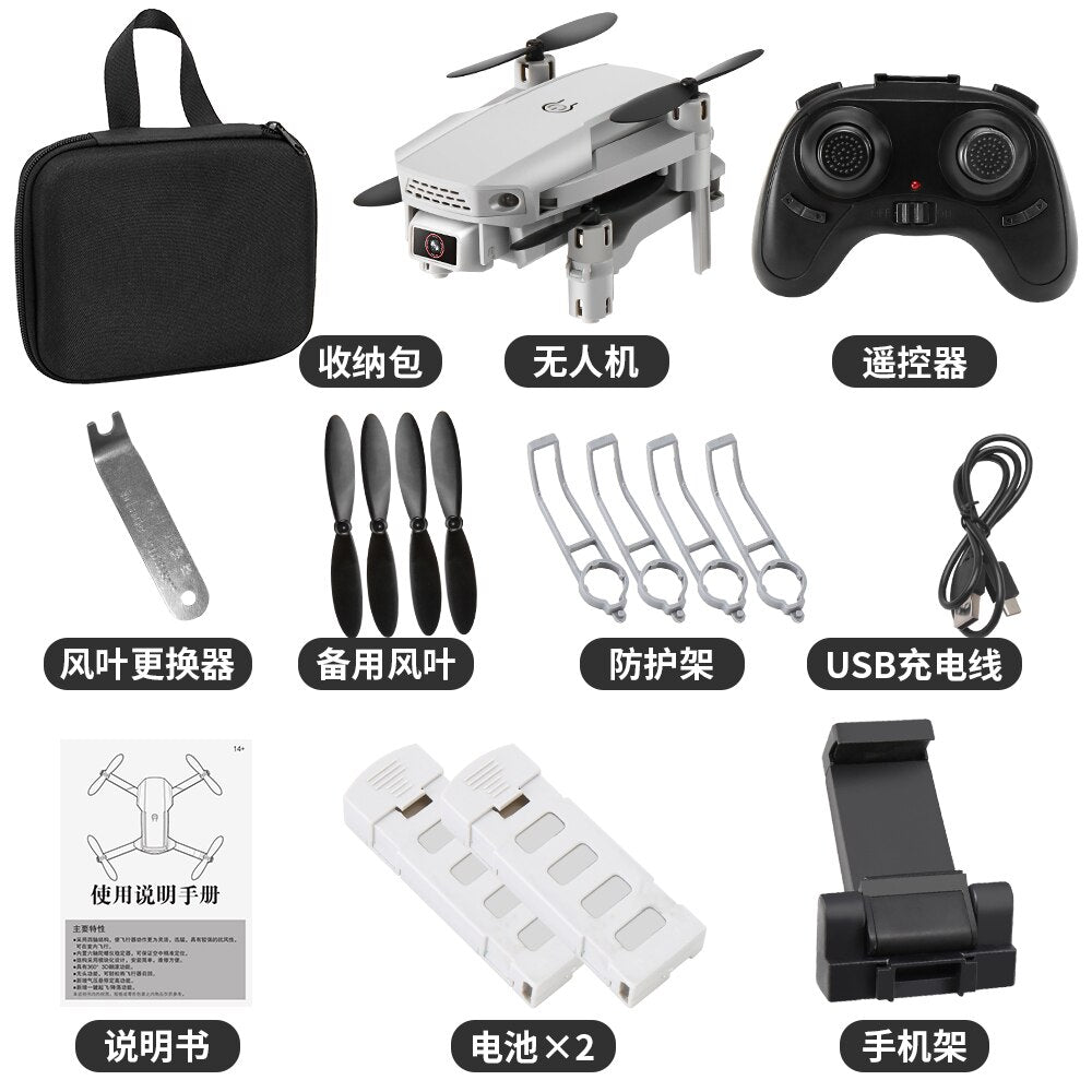 2020 NEW KF611 Drone 4k HD1080P WiFi Wide Angle Camera fpv Drone Dual Camera Quadcopter Height Keep Drone Camera Dron Toy