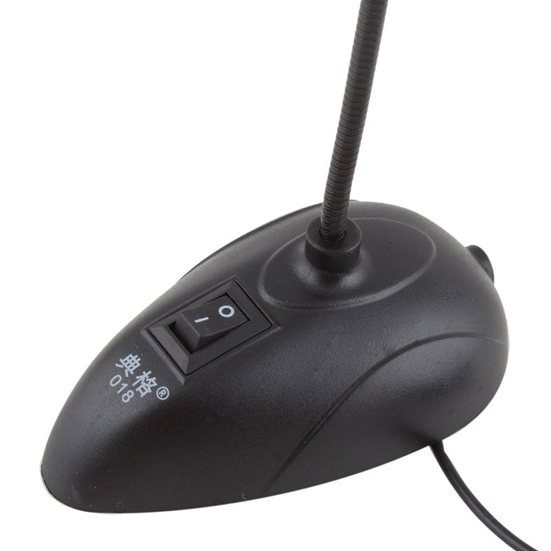 Promotion! Hot Sale New 3.5mm Mini Studio Speech Mic Microphone Stand for PC Desktop Notebook