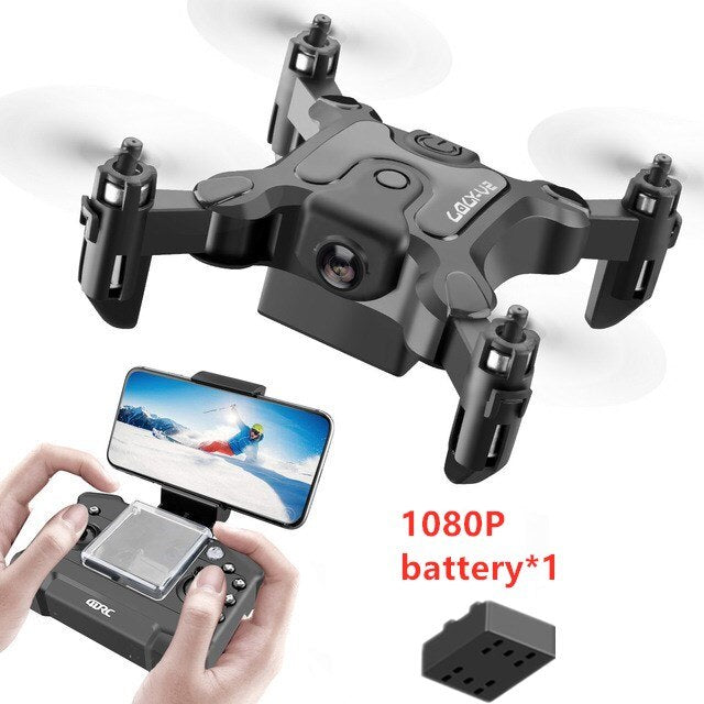 Mini RC Drone 4K HD Camera Professional Dron Remote Control Drone Helicopters Quadcopter Foldable Handy Drone Toys for Kids