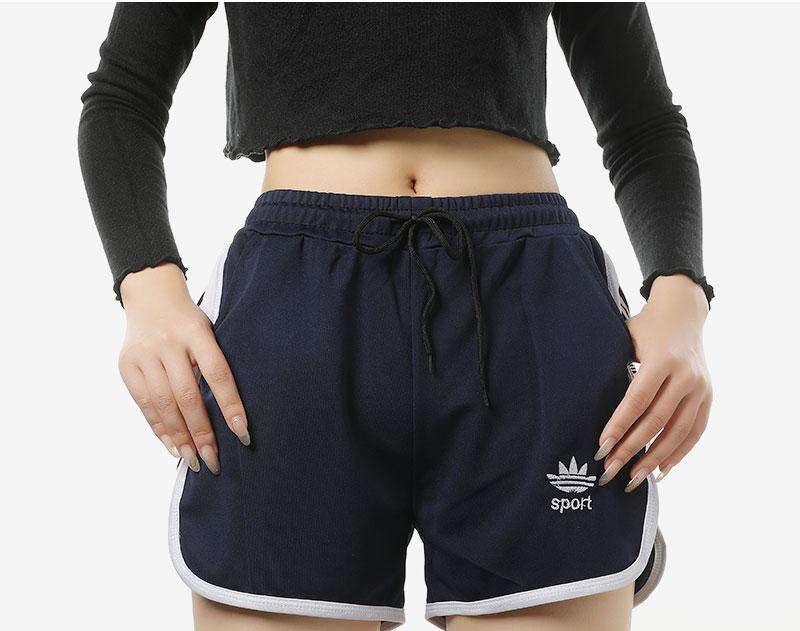New Summer Sports Short Women Gym Shorts High Waist Summer Casual Elastic Waist Beach Women Short Pants