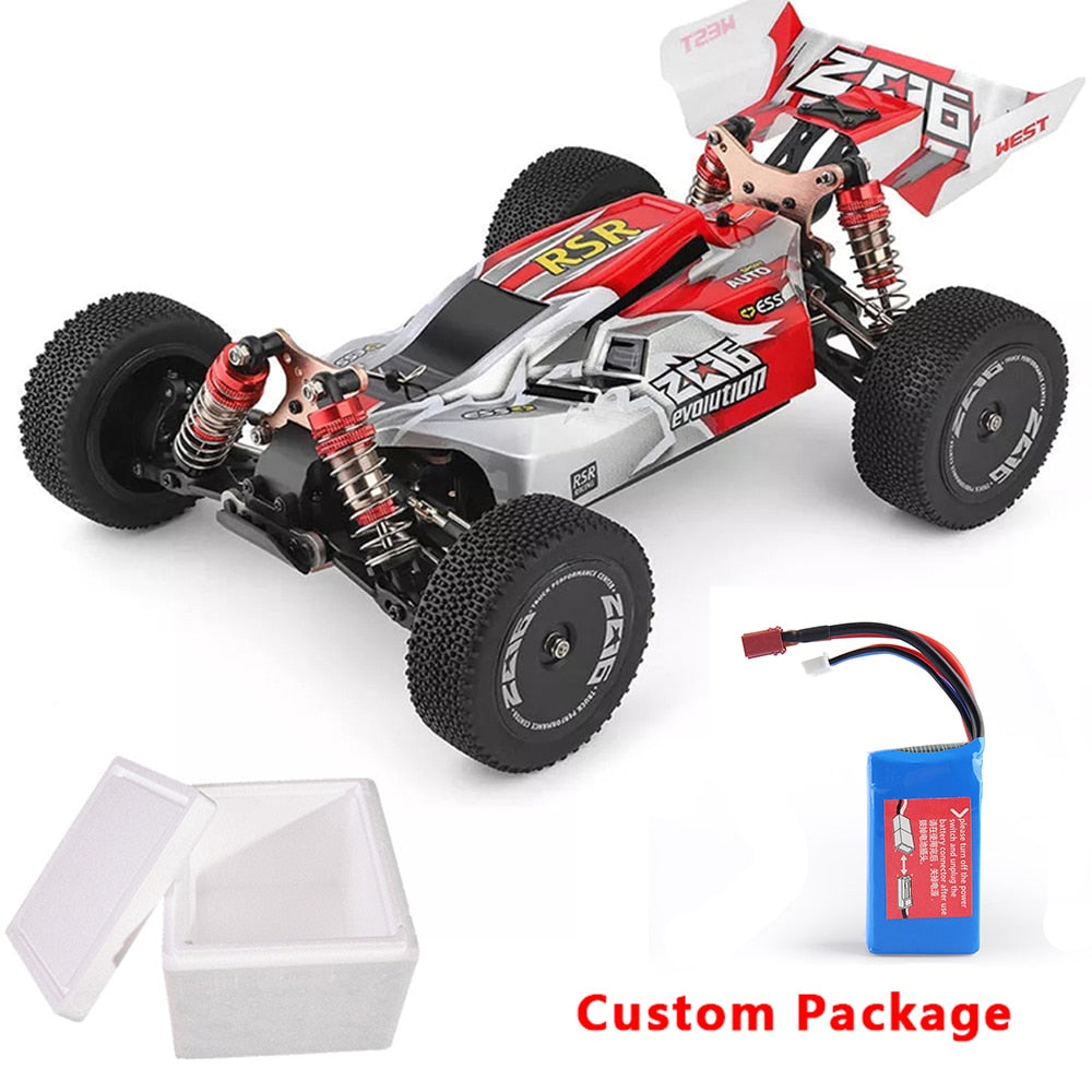 2020 New 1/14 144001 RTR 2.4GHz RC Car Scale Drift Racing Car 4WD Metal Chassis Hydraulic Shock Absober Off-Road Vehicle Toy