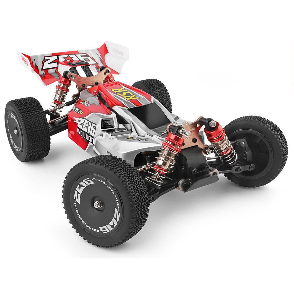 2020 New 1/14 144001 RTR 2.4GHz RC Car Scale Drift Racing Car 4WD Metal Chassis Hydraulic Shock Absober Off-Road Vehicle Toy