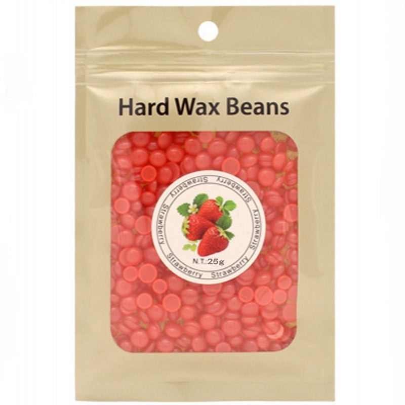 Pearl Hard Wax Beans Hot Film Wax Bead Hair Removal Wax Depilatory Removing Unwanted Hairs in Legs and Other Body Parts