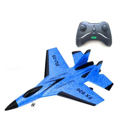 2.4G Glider Plane Hand Throwing foam drone SU35 RC airplane model Fixed wing toy aviones a control remoto juguete toys for boys