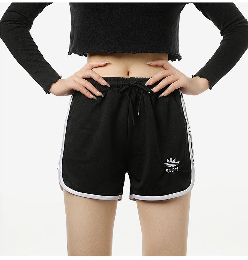 New Summer Sports Short Women Gym Shorts High Waist Summer Casual Elastic Waist Beach Women Short Pants