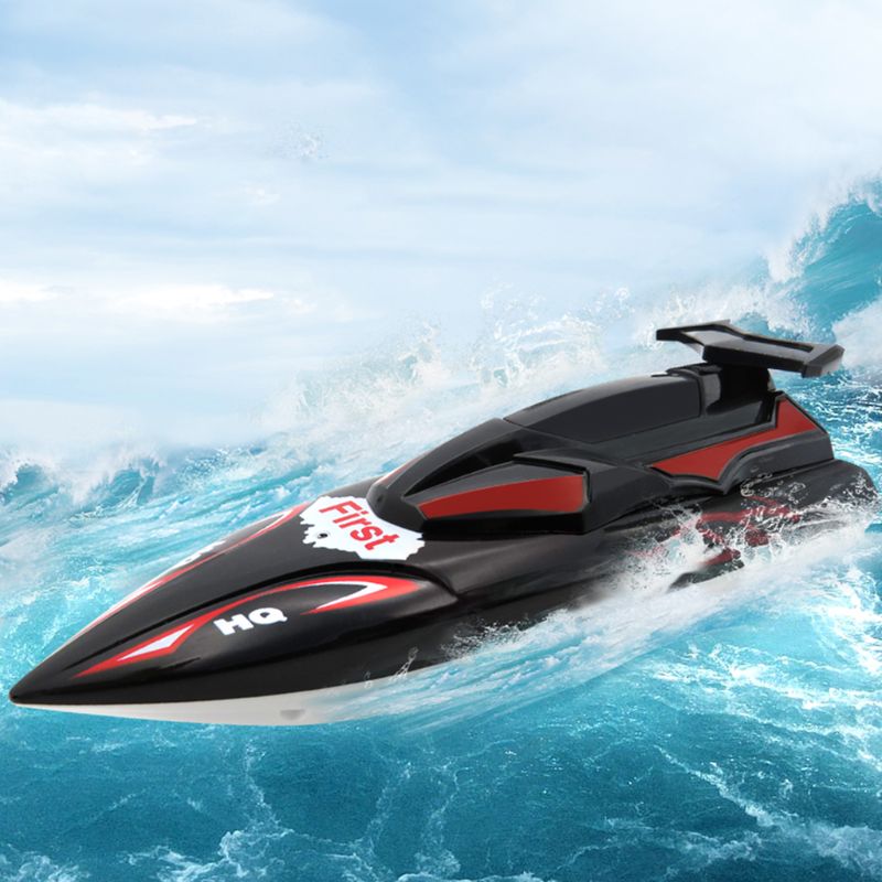 Flytec HQ2011-15C 10Km/H 27Mhz Mini Infrared Control Rc Boat Ship Toy for Kids Children Gift