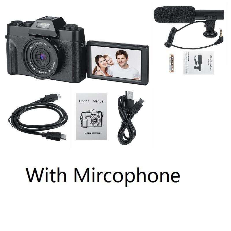 4K KOMERY Vlog Youtuber Camcorder 3000W 16X Super Definition Digital Night Vision Camera RC Outdoor Travel Wedding Home
