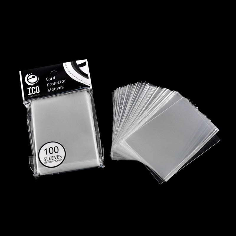 65*90mm Card Protector Magic Killers of Three Kingdom Football Star Card Transparent Unsealed Game Sleeves Board Cards