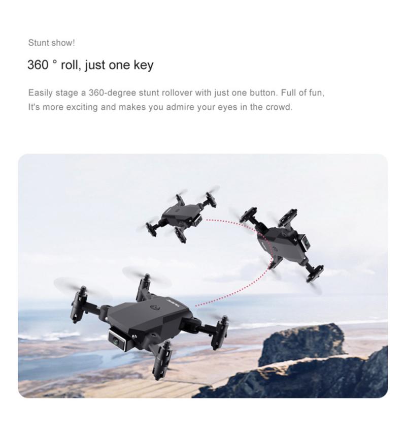 RC Quadcopter four-axis aircraft  S66 mini folding drone dual camera high-definition aerial photography super longlife Airplane