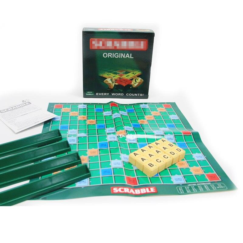 NEW Original Scrabble Board Game Family Kids Adults Educational Toys Puzzle Game Toys for Kids
