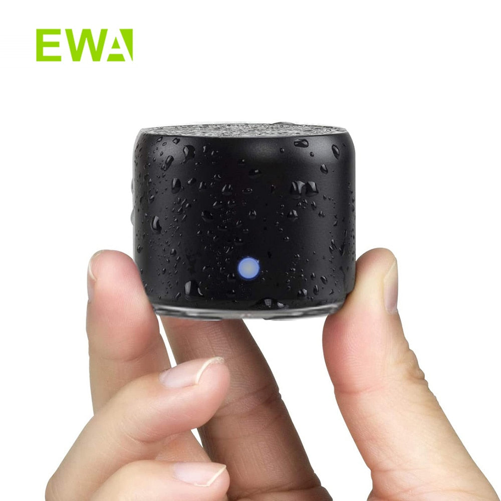 EWA A106Pro IP67 waterproof Speaker Portable Wireless Speakers Bluetooth Column with Carry Case Bass Radiator for Outdoors, Home