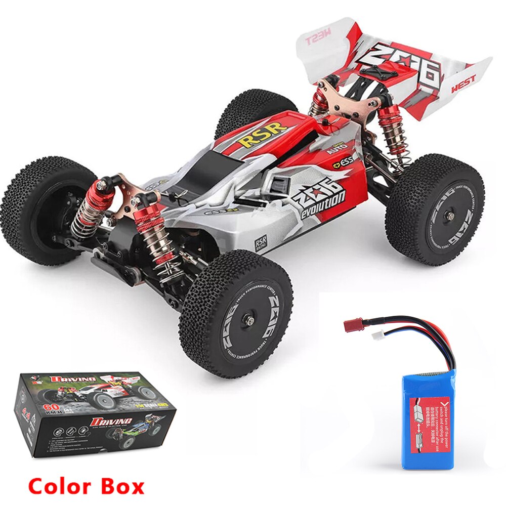 2020 New 1/14 144001 RTR 2.4GHz RC Car Scale Drift Racing Car 4WD Metal Chassis Hydraulic Shock Absober Off-Road Vehicle Toy