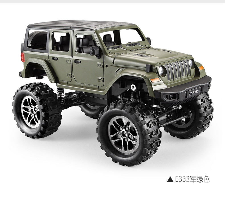 2.4G 1:14 Remote Control Four-Wheel Drive High-Speed Car Rc Climbing Car Children'S Toy SUV Truck Wranglers car