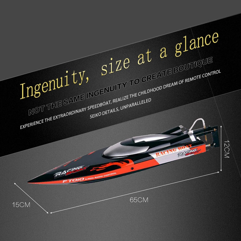 feilun FT010 electric large 2.4G remote control boat water sports super high speed boat rowing children outdoor toy gifts