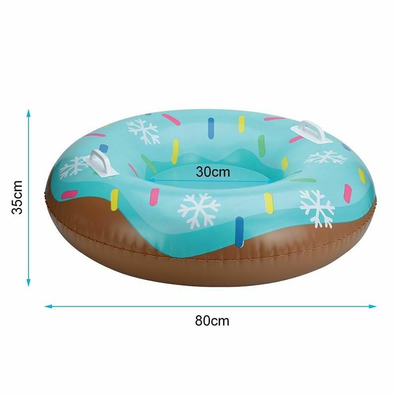 Durable Skiing Sleds Pad Board Kids Children Adult Skiing Boards Sled Inflatable Snow Tubes Tire Snowboard Outdoor Sports Sled