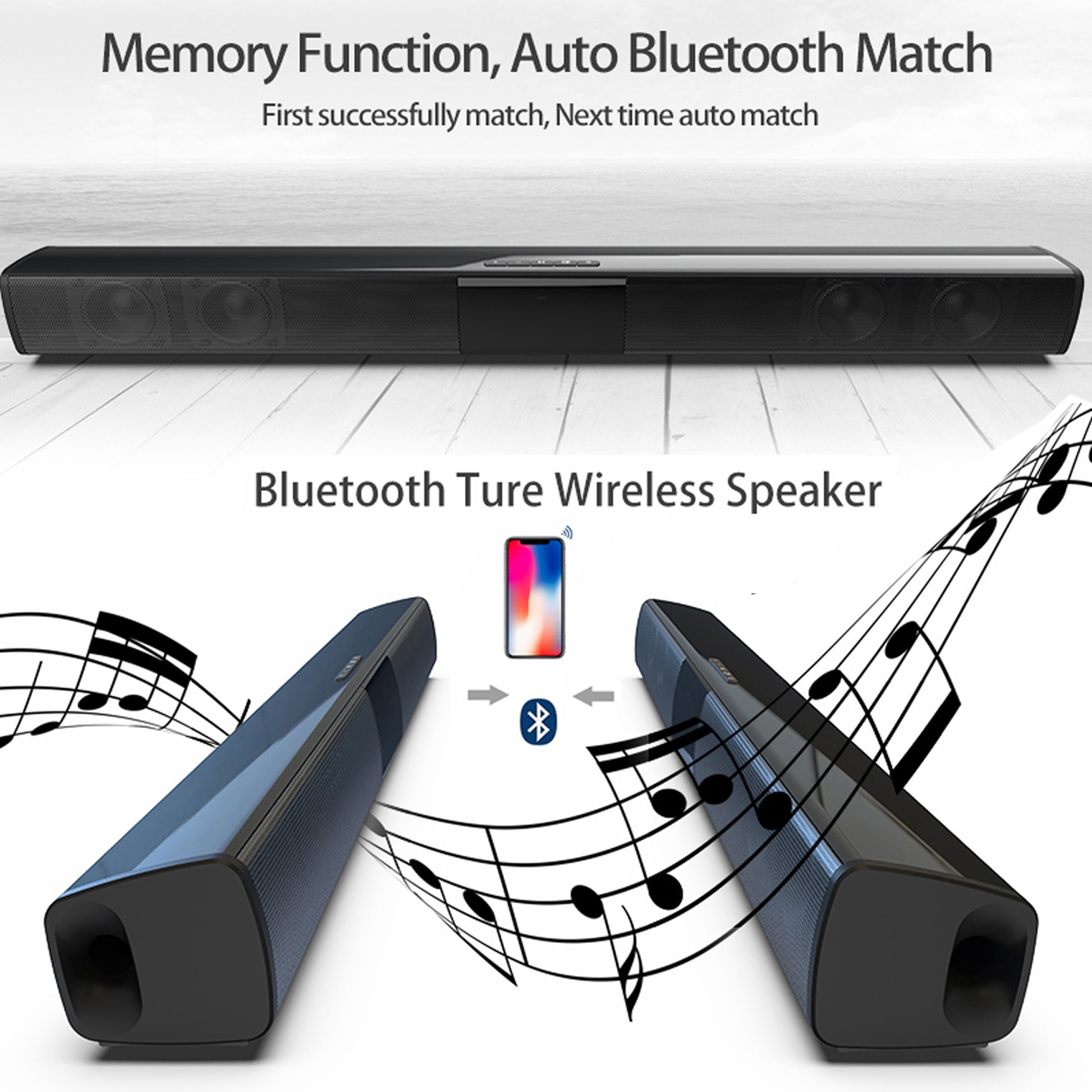 Home Theater Sound System Bluetooth Speaker Computer Speakers For TV Soundbar Box Subwoofer Radio Music Center Boom Box Column