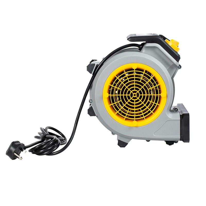 Vacmaster 125W 220V Air Blower Floor Dryer High Efficiency Electric Carpet Dryer Air Mover For Hotel Supermarket Home Cleaning