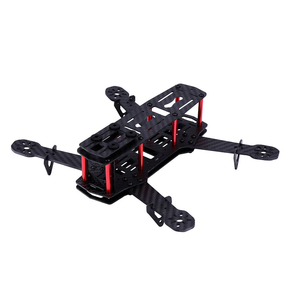 250mm Wheelbase Mini FPV Frame Kit Carbon Fiber CF Rack For DIY FPV Racing Drone Quadcopter 4/5/6 inch Propellers