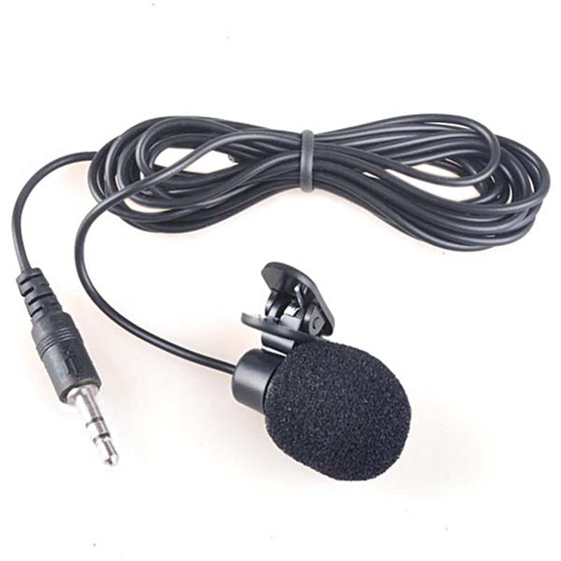 Mini 3.5mm Microfone Hands Free Lavalier Lapel Microphone Wired Clip for Computer Pc Iphone Smartphone Micro Cravate Mikrofon