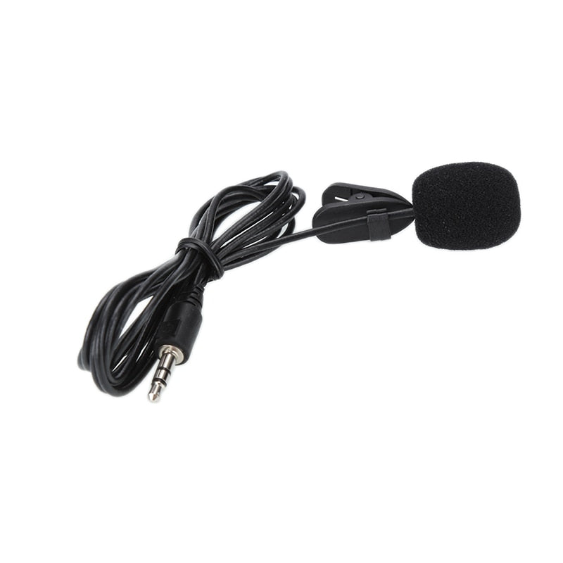 HOT MINI Professionals 3.5mm Jack Clip-on Lapel Microphone Mini Mic For PC Laptop Lound Speaker Dropshipping (01)