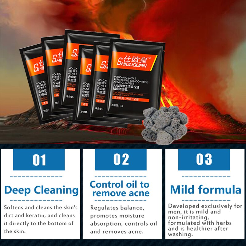 Face Skin Care Washing Men Product Oil-control Moisturizing Facial Cleaner Remove Acne Pore Cleanser Anti Aging Cleansing