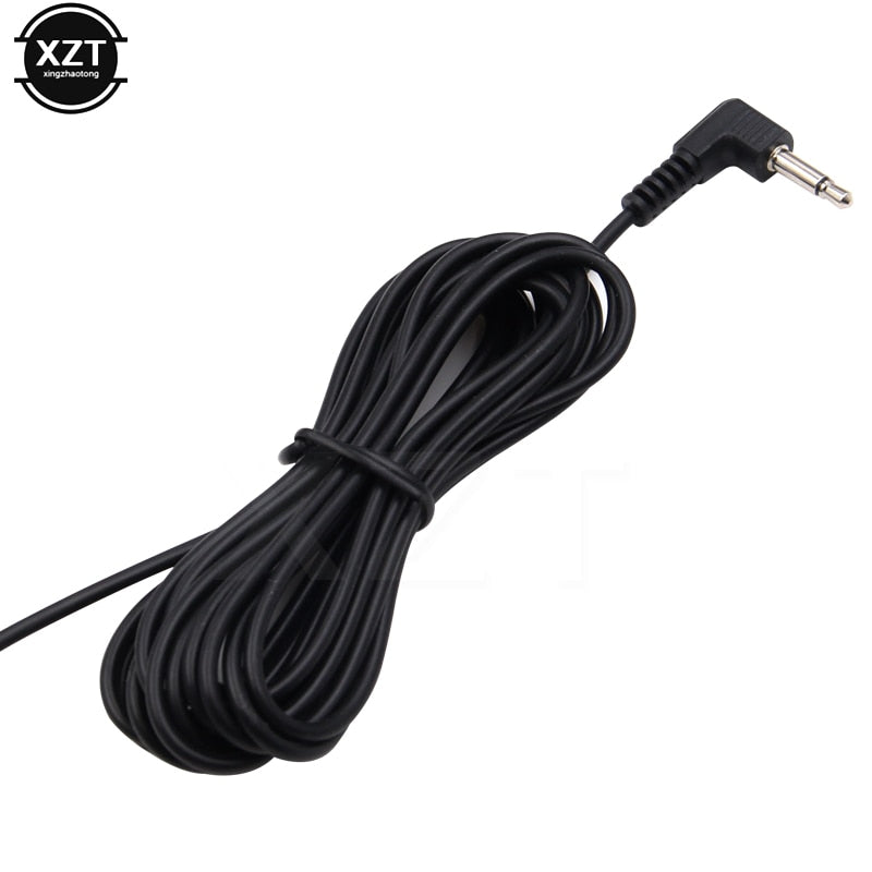 Mini 3.5mm Wired Paste Type External Microphone Car Audio Mic For laptop DVD Radio Stereo Player Meeting Speaker hot sale